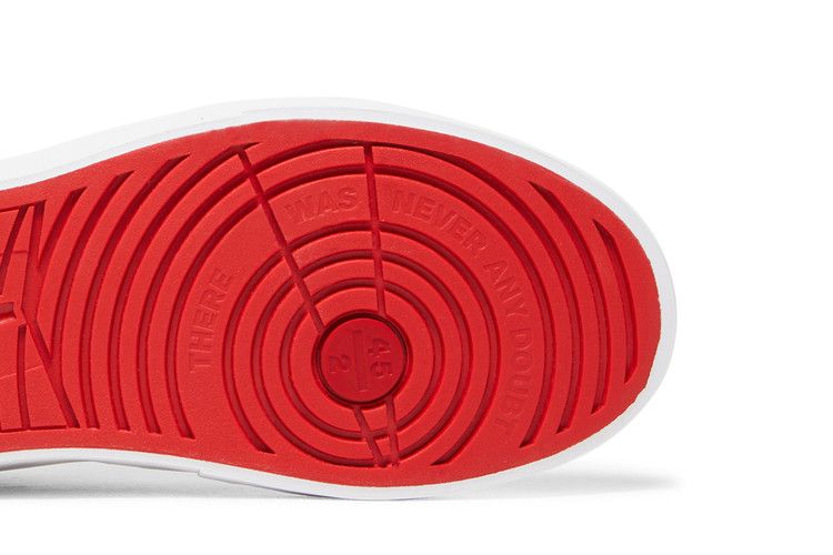 Jordan Series ES White Red Sole