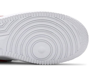 Nike Air Force 1 Low 3D Chenille Swoosh White Red Blue