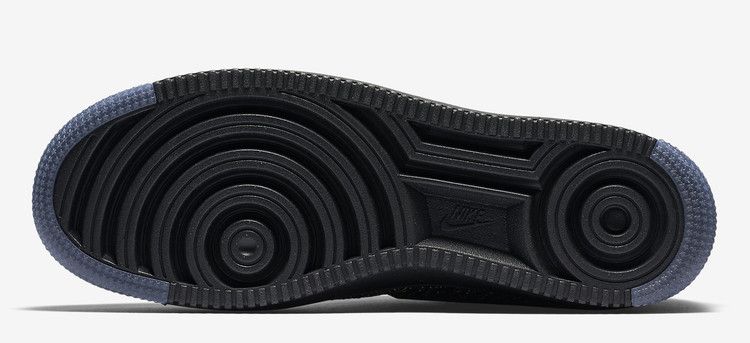 Nike Air Force 1 Low Flyknit Black Multi-Color