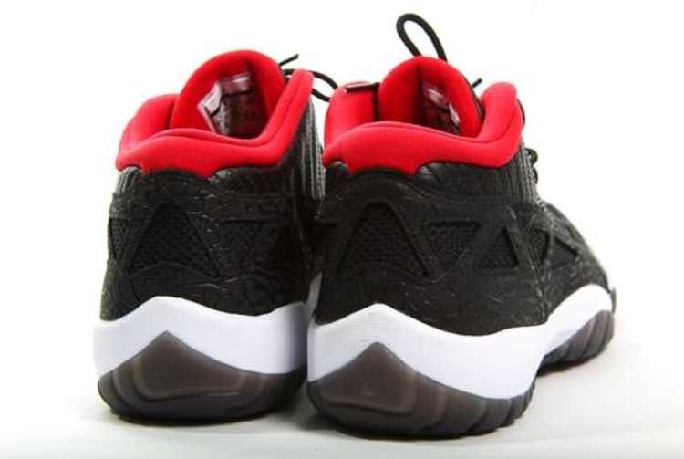 Jordan 11 Retro Low IE Black Varsity Red (2011)