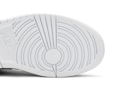 Jordan 1 Mid White Black Gym Red