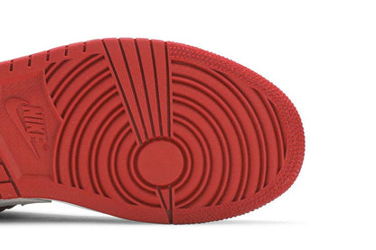 Jordan 1 Low Black White Gym Red (Women's)