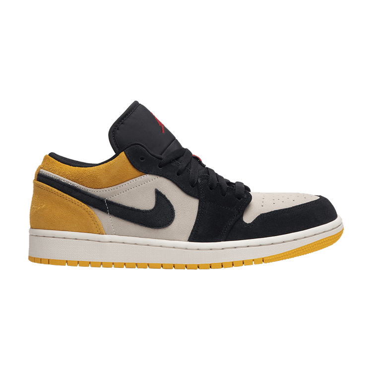 Jordan 1 Low Sail University Gold Black