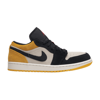 Jordan 1 Low Sail University Gold Black