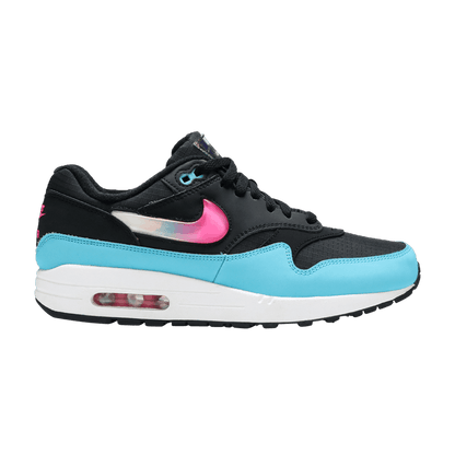 Nike Air Max 1 Jelly Swoosh Black Fuchsia Blue Fury