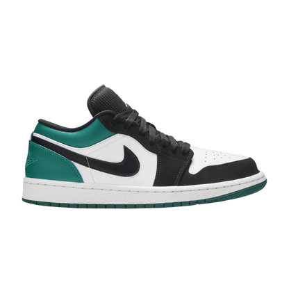 Jordan 1 Low White Black Mystic Green