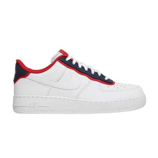 Nike Air Force 1 Low Double Layer White Obsidian Red
