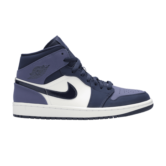 Jordan 1 Mid Obsidian Sanded Purple
