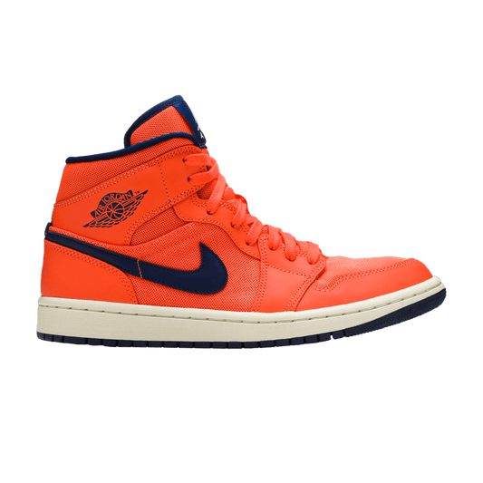 Jordan 1 Mid Turf Orange Blue Void (Women's)