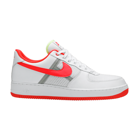 Nike Air Force 1 Low Transparent White Crimson