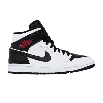 Jordan 1 Mid Reverse Black Toe (Women's)
