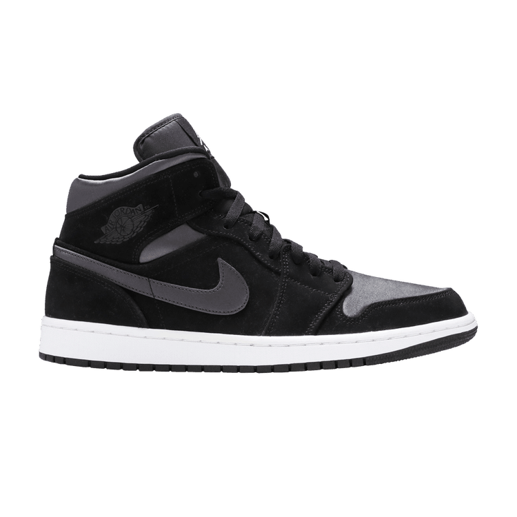 Jordan 1 Mid Nylon Black Anthracite
