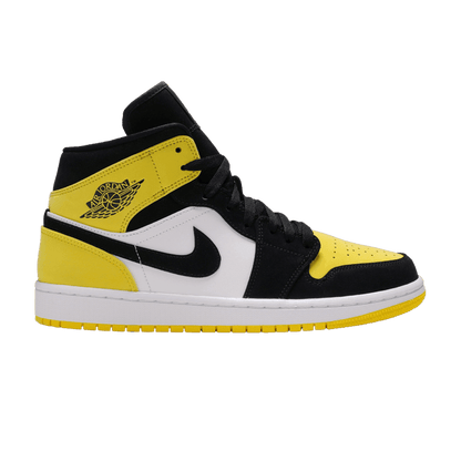 Jordan 1 Mid Yellow Toe Black