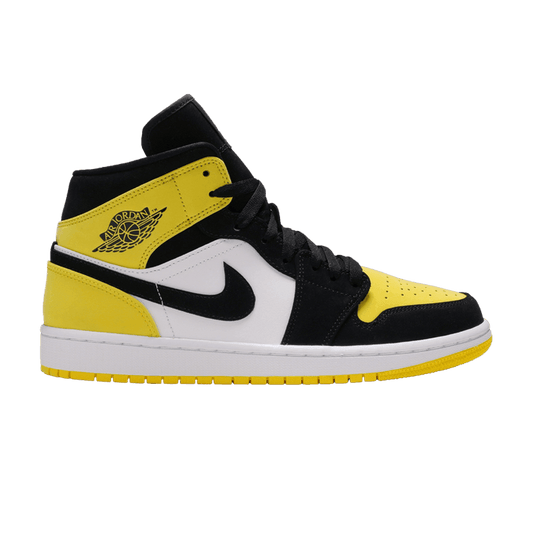 Jordan 1 Mid Yellow Toe Black