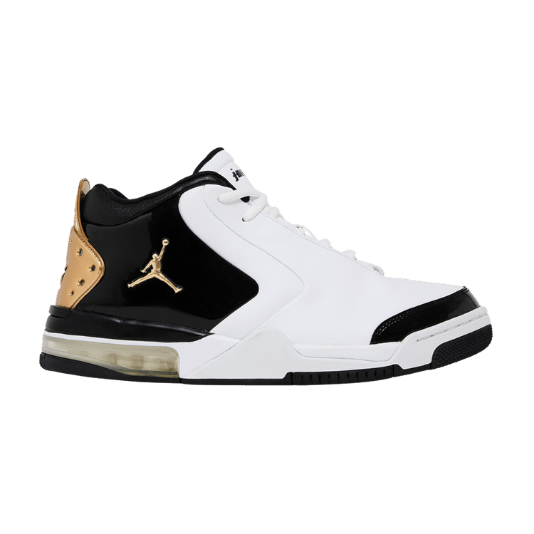 Jordan Big Fund Premium White Metallic Gold