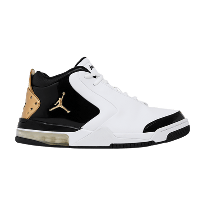 Jordan Big Fund Premium White Metallic Gold