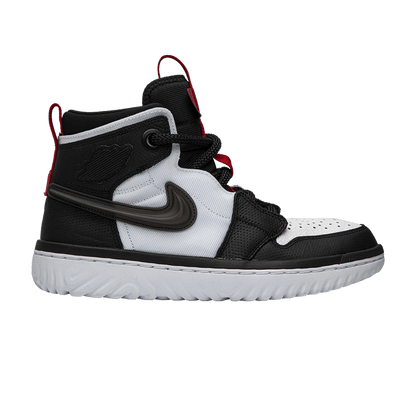 Jordan 1 High React Black White Gym Red