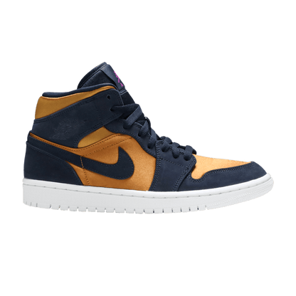 Jordan 1 Mid Obsidian Desert Ochre