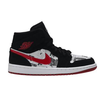 Jordan 1 Mid Newspaper Air Times