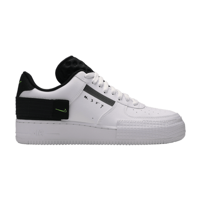 Nike Air Force 1 Type White Black Volt