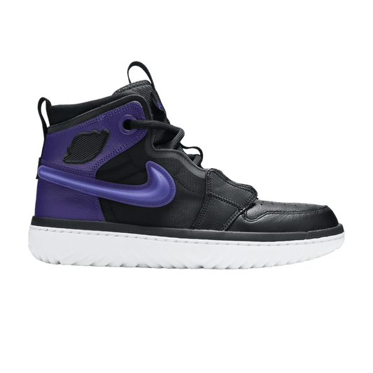 Jordan 1 High React Black Court Purple