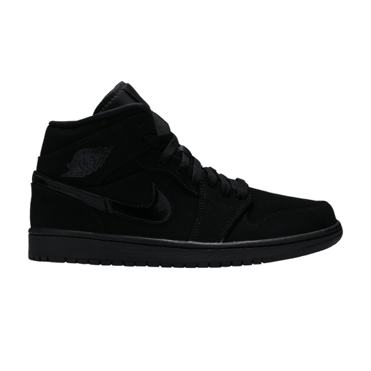 Jordan 1 Mid Triple Black (2020)