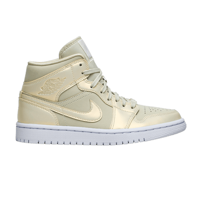 Jordan 1 Mid Goose Feather Yellow (Women's)