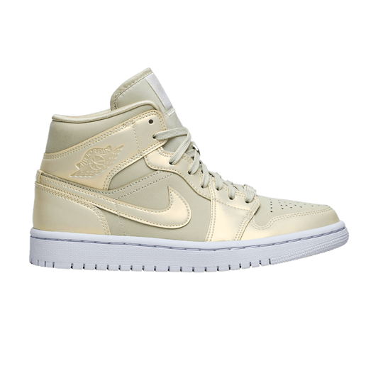 Jordan 1 Mid Goose Feather Yellow (Women's)
