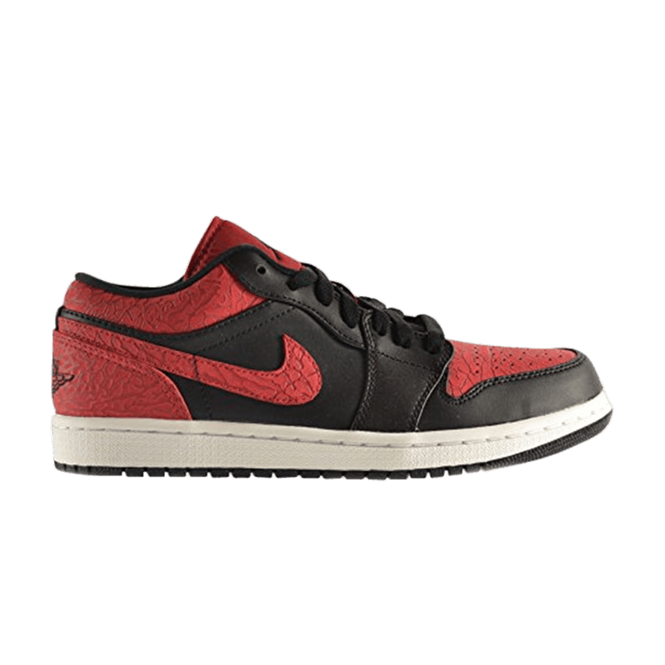 Jordan 1 Low Bred Elephant Print