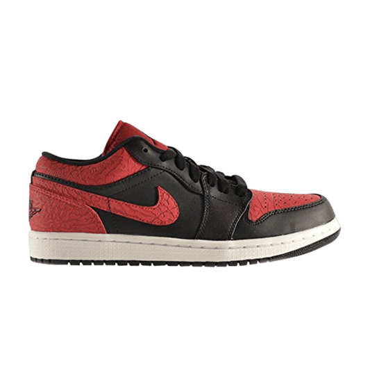 Jordan 1 Low Bred Elephant Print