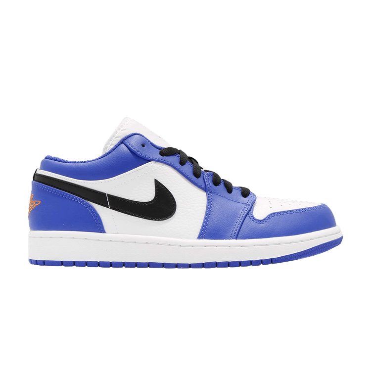 Jordan 1 Low Hyper Royal Orange Peel