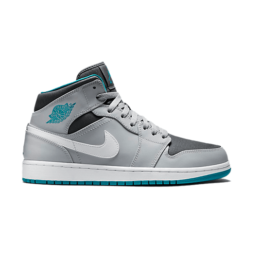 Jordan 1 Mid Wolf Grey Tropical Teal