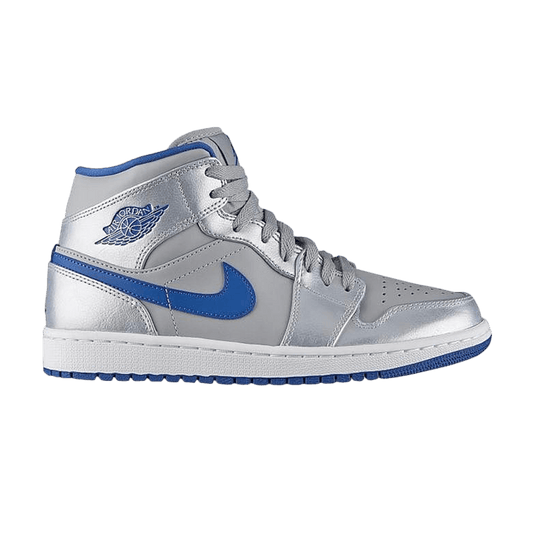Jordan 1 Mid Wolf Grey Sport Blue