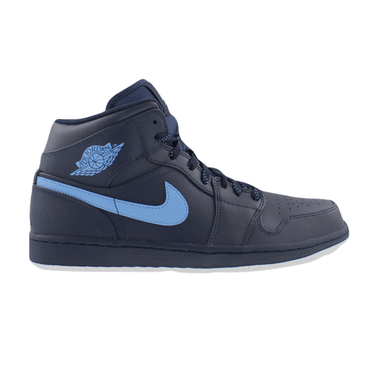 Jordan 1 Retro Mid Obsidian University Blue