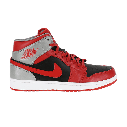 Jordan 1 Mid Fire Red Cement