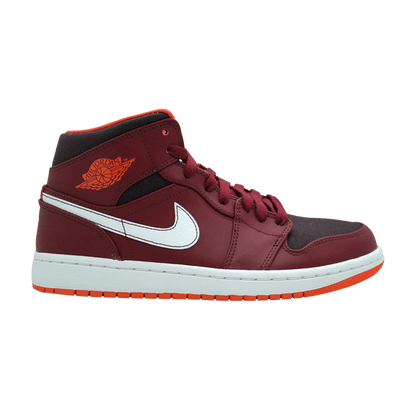 Jordan 1 Mid Team Red Electric Orange