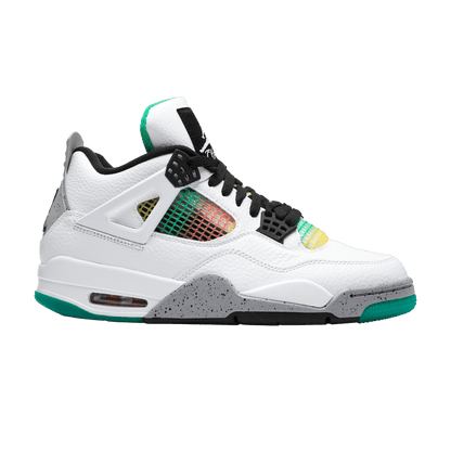 Jordan 4 Retro Lucid Green Rasta (Women's)