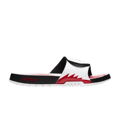Jordan Hydro 5 Retro Slide White Fire Red