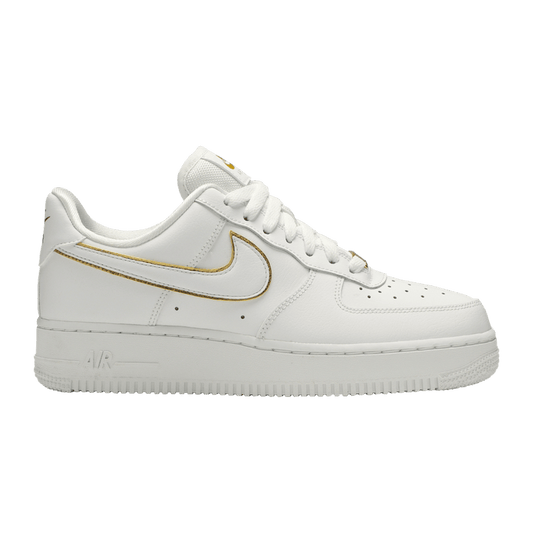 Nike Air Force 1 Low White Gold Swoosh (Women's)