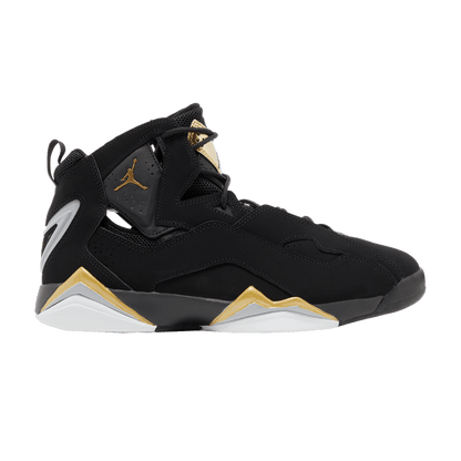 Jordan True Flight Black Metallic Gold