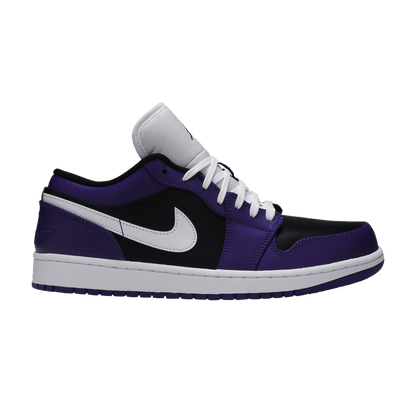Jordan 1 Low Court Purple Black