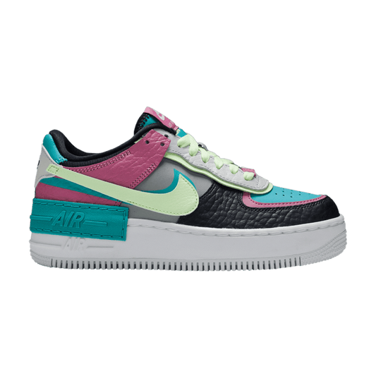 Nike Air Force 1 Low Shadow Barely Volt Oracle Aqua (Women's)