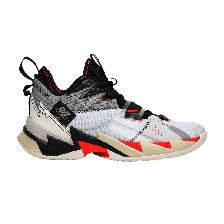 Jordan Why Not Zer0.3 White Bright Crimson Black