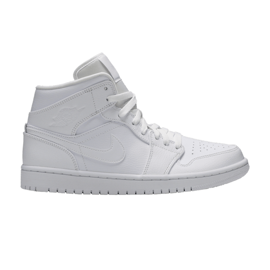 Jordan 1 Mid Triple White (2020)