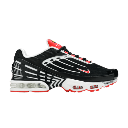 Nike Air Max Plus 3 Black White Track Red