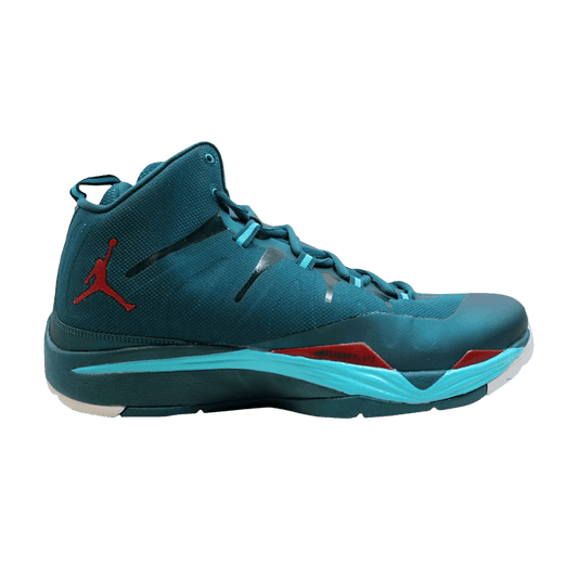 Jordan Super Fly 2 Dark Sea Gym Red Gamma Blue White