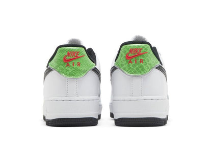 Nike Air Force 1 Low '07 Just Do It Snakeskin White Black (Women's)