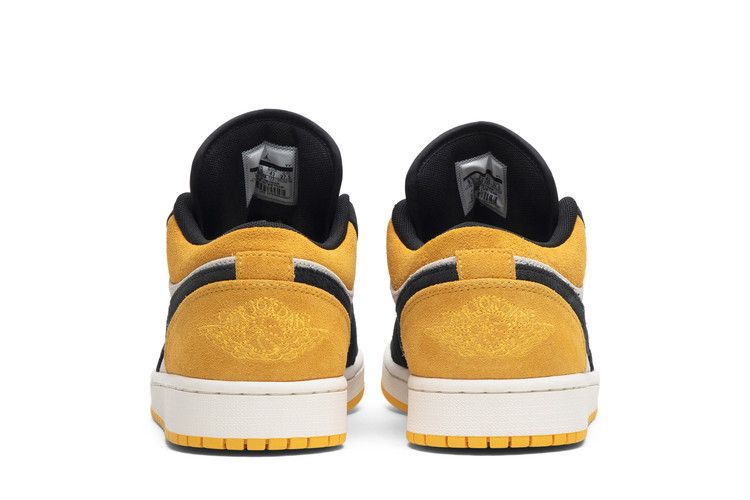 Jordan 1 Low Sail University Gold Black