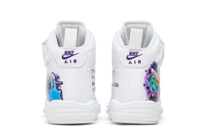 Nike Air Force 1 Mid Off-White Graffiti White