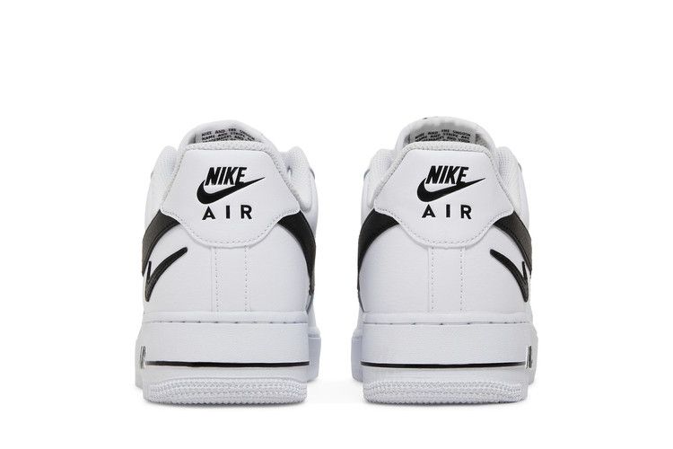 Nike Air Force 1 Low '07 FM Cut Out Swoosh White Black
